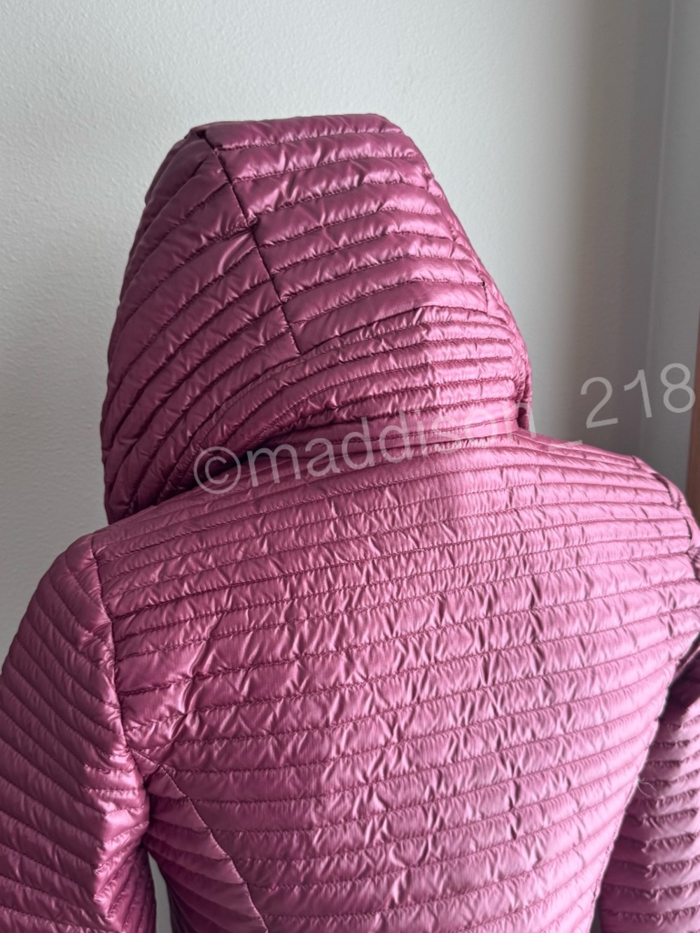 Patagonia Lightweight Fiona Parka Small Oxblood Red 600-fill down Windproof S - Picture 10 of 14